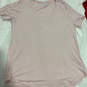 Short Sleeve Luxe V-Neck Shirt